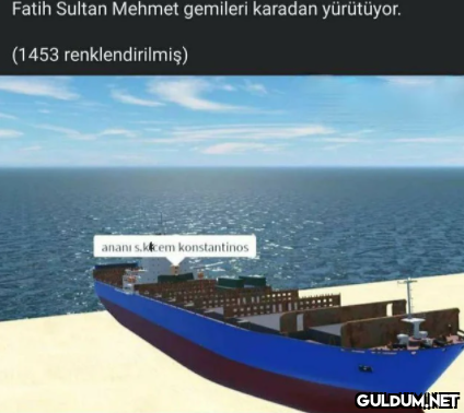 Fatih Sultan Mehmet...