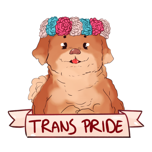 nicoryio:Happy Pride Month everyone!I combined my 2 fave things- doggos and being queer and that’s t