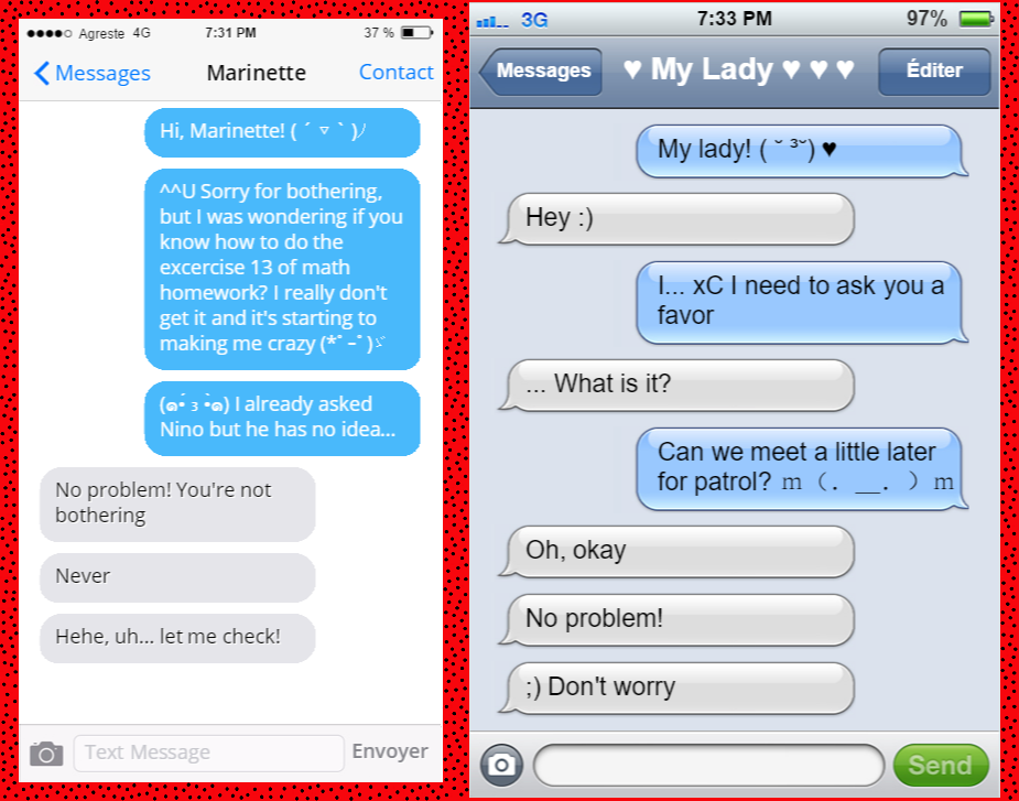 miraculous-texts:  (ò.ó  YEAH, LB, who is he? XD@harleycherryquinn, you’re so