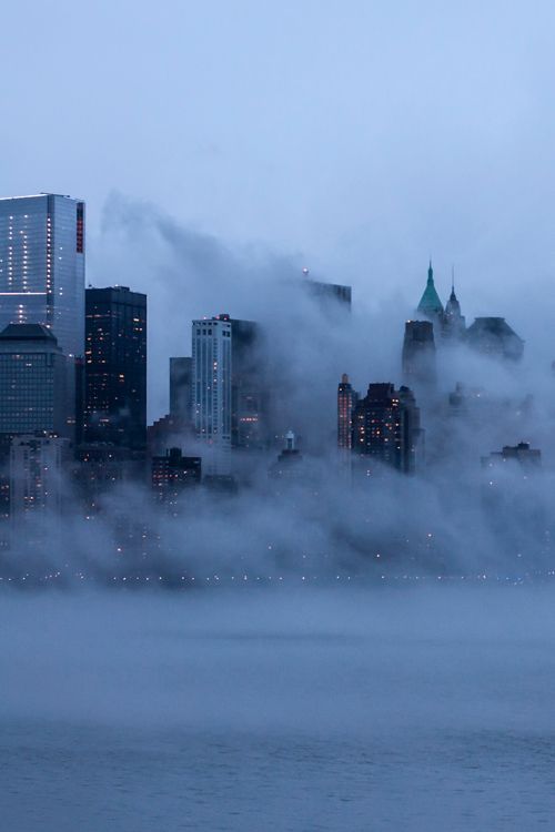 Porn Pics sixpenceee: sixpenceeeaesthetic: Foggy cities,