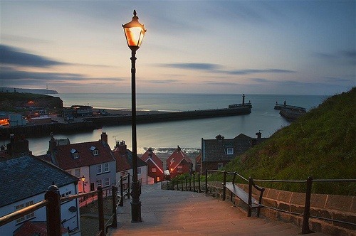 bluepueblo:  Down to the Sea, Whitby, England photo via under 