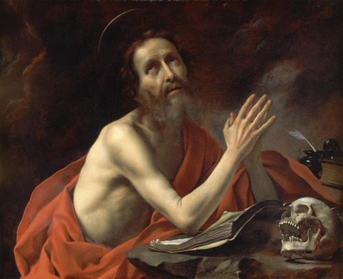 necspenecmetu:Carlo Dolci, Saint Jerome, c. 1655