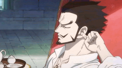 Dont Be Fooled The Real Reason Mihawk Wears A Hat Is Because He Hasnt Been Able To Control His Hair Since