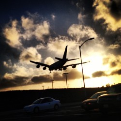 #instapic #sky #lax #la #instamood #sunset