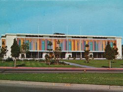 retropopcult:danismm:  Beverly Hills’ Magical Public Library 1963 grand opening