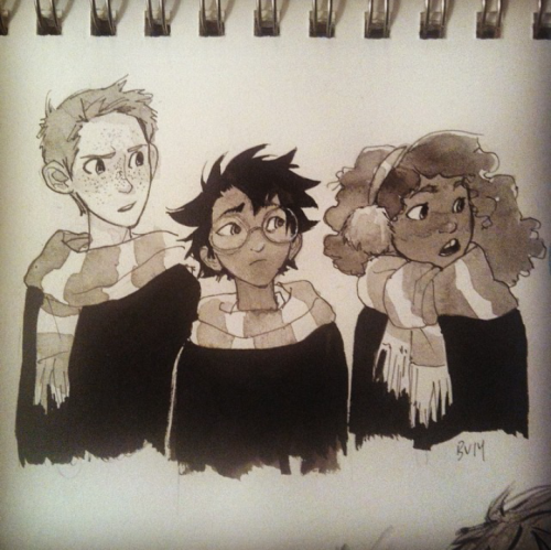 markdoesstuff: burdge: vvafflepuff: burdge&rsquo;s participation to the Inktober challenge is ev