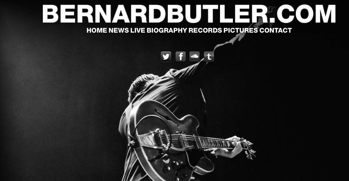 robinldn:
“ So proud to have my photo as the holding page for Bernard Butlers new website, check it out including new live dates
”
bb has a new website!