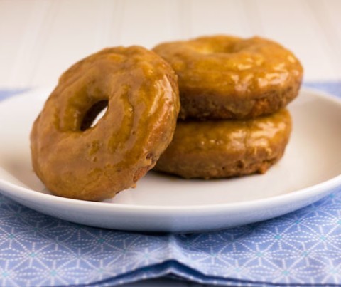 Baked Donuts With Espresso Glaze