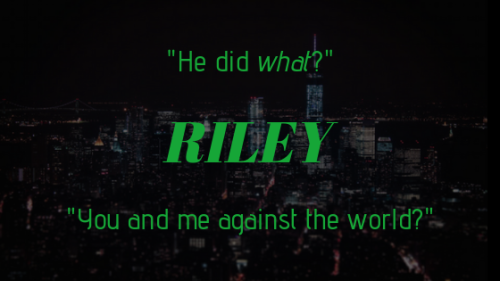 mvcreates:radley-writes:FIRST AND LAST LINES for the MCs of HENCH!Disclaimer: a few lines edited to 