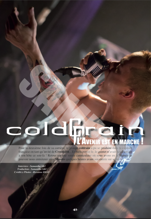 coldrain will be in the next issue of VYPER Japanese Music with an exclive interview and a special l