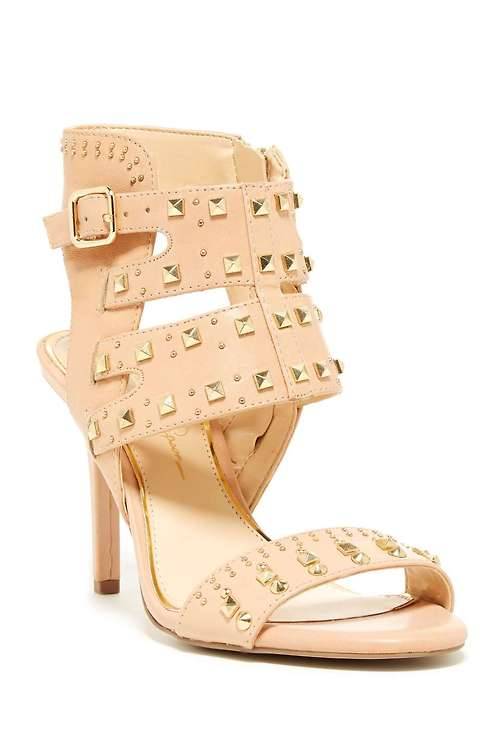 High Heels Blog Jessica Simpson Divia Studded High Heel SandalSee what’s… via Tumblr