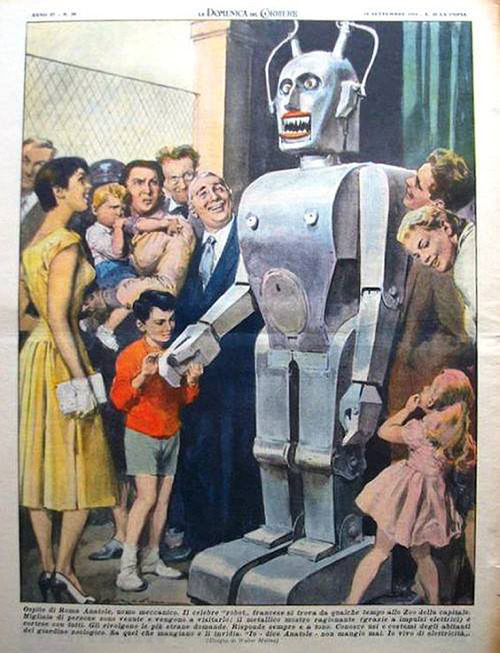 atomic-flash: Anatole the Robot (aka Marsulus) - created by Jean Dussailly. Illustration by Walter M