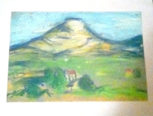 Ano, David. “Master Study - Paul Cezanne” 5/12/19, Pastels on paper. (This is a series of drawings d
