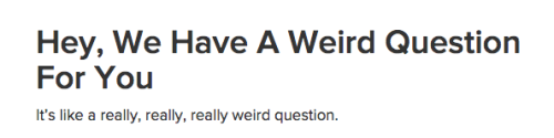 hatzynz:  wullph:  achievement-hunter:  weirdbuzzfeed:  buzzfeedgeeky:  The Great Selfcest Debate of 2015 is tearing BuzzFeed apart.  PLEASE GO TAKE THIS SELFCEST POLL IT IS IMPORTANT   Some of these options though   IM FUCKING LOSING IT  i wouldnt clone