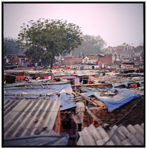 Thomas Vanden Driessche: The Last Day of the Magic Slum - India, 2012In the maze formed by the stink