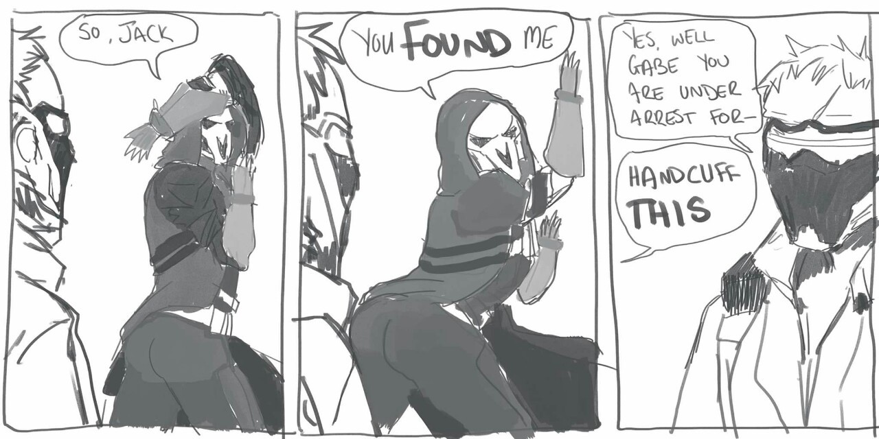 c0nstress:  Pls reaper i hope no one has done this yet  Based on kate beaton’s