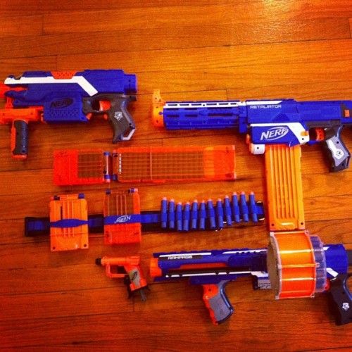 Sex Just added a few new pieces to our #nerf pictures
