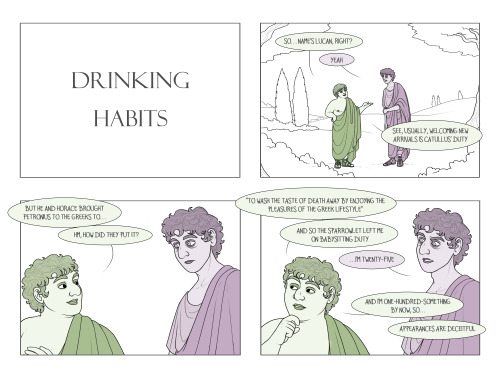 ovidiana:The Dead Romans Society - Drinking Habits