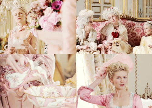 marie antoinette + shades of pink   marie antoinette (sofia coppola)