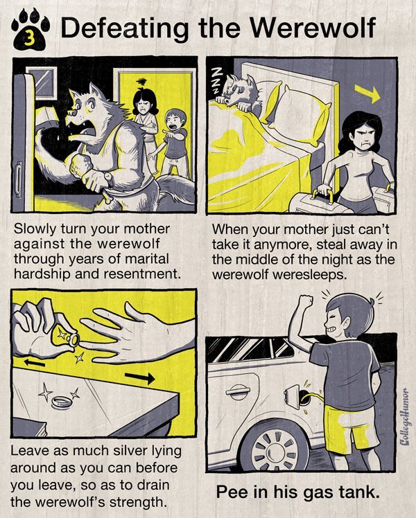 collegehumor:  Written by Tom Phillip &amp; Illustrated by Caldwell Tanner. Check