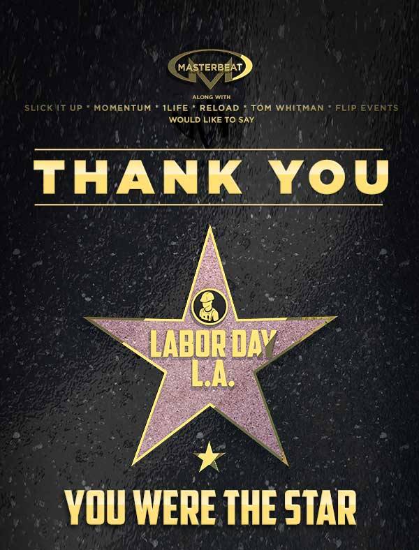 gayweho:  Labor Day LA Thank You!  Photo Albums Online | Masterbeat Store featuring