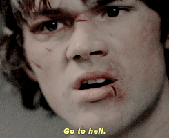 castiel-knight-of-hell:  doomedbrothers:  Okay okay but… then John does go to hell. 