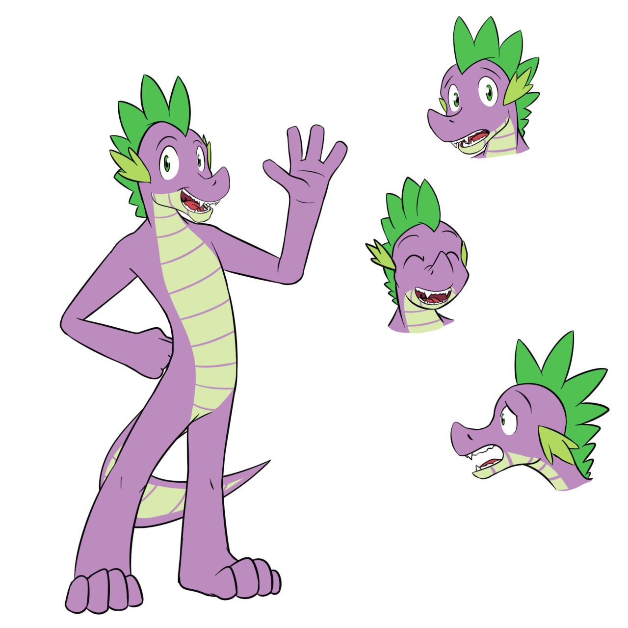 Spike Character SheetI just some practice, to make sure I can still do the Spike