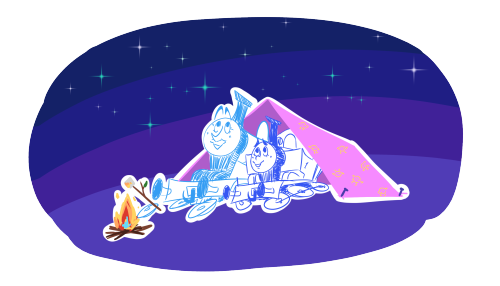 @3transformersprimefangirl3 Here U Go They Are Camping