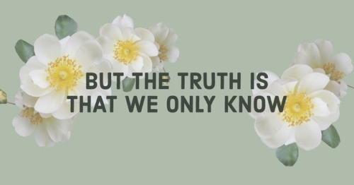 iwearyoulikeanecklace: There will be no further explanation There will be just reputation
