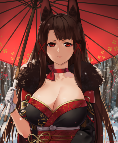 sendrawz:Happy New Year!Here’s Akagi to end the year~