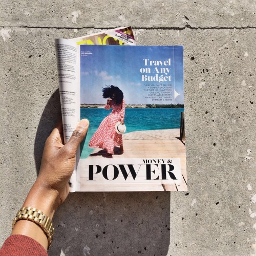 spiritedpursuit:NBD, I just have a full page feature in the June issue of Essence Magazine