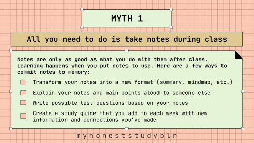 myhoneststudyblr:  my masterpost | my studygram | ask me anything | how to stop procrastinating series [click images for high quality] [transcript under the cut] Other advice posts that may be of interest: How To Study When You Really Don’t Want To