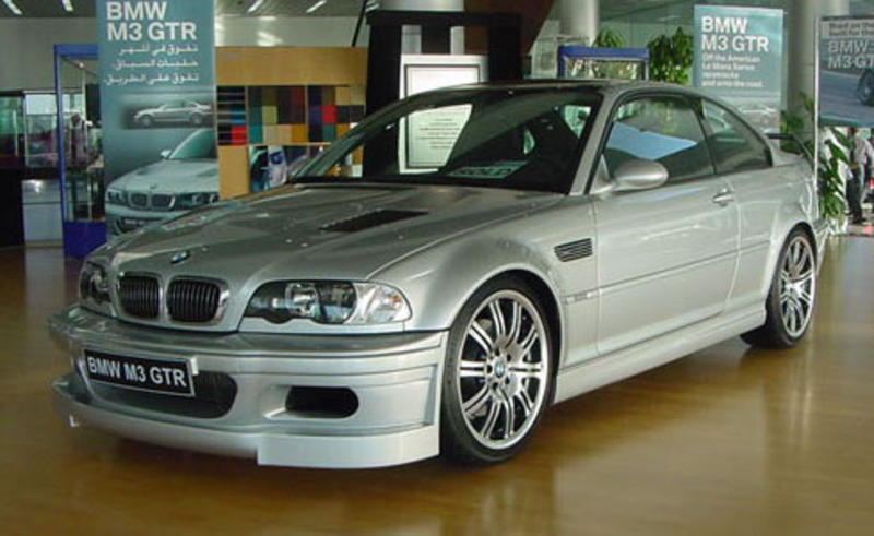 bmwusaclassic:  The BMW M3 GTR (E46) V-8 street version. Only three were produced.