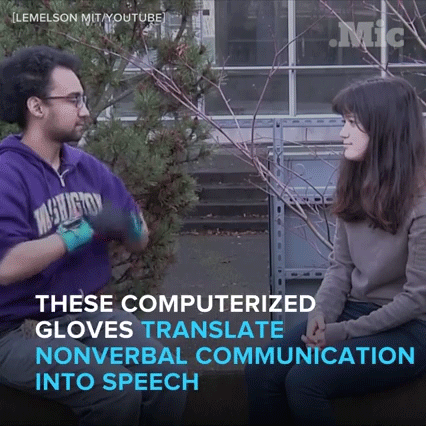 High-tech Gloves Translate Sign Language Into Spoken Words - Full Video