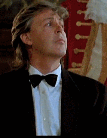 love-music-fashion-flawless: Paul McCartney in the British film  Eat the Rich