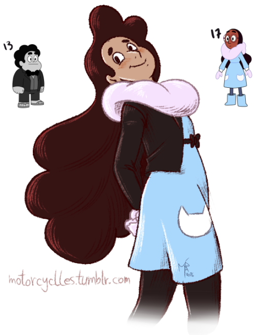 All the Stevonnies from the SU art meme!