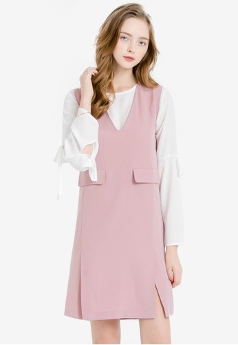(vía Buy Kodz Pinafore Dress | ZALORA HK)