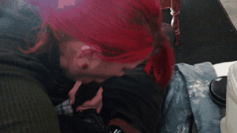 thefuckinggutter:  When I met her she “didn’t suck dick”… Haha. Now she’s