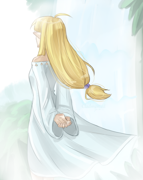 cladmented:  Waiting for him~