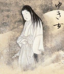 They-Hide-In-The-Dark:  Yuki-Ona -  A Japanese Snow Spirit Or Demon That Appears