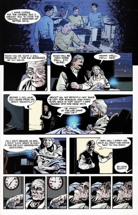 spockvarietyhour: The Wake written by Jeffrey Langart and letters by Steve Liebercolours by Wildstorm FX 