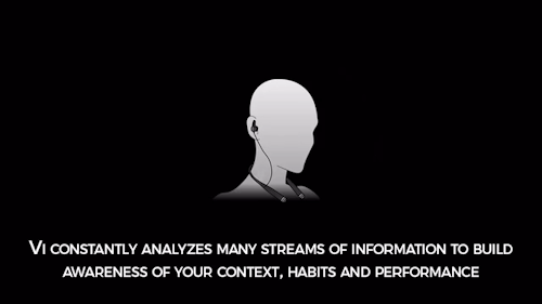 sizvideos:    Meet Vi, an AI personal trainer who lives in biosensing earphones. Get more information here