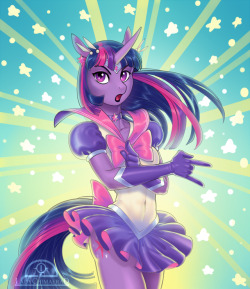 ladychimaera-d:Sailor Star(i have no idea but i like SailorMoon x MLP crossover)