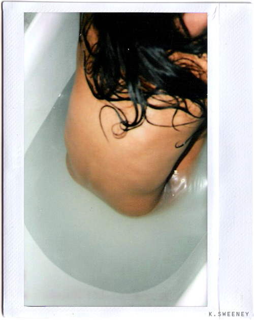 part of the lauren bathtub series. instax210. kate sweeney photography.