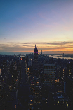 newyorkcityfeelings:  NYC Top of the rock by Edwin Barrera Jr 