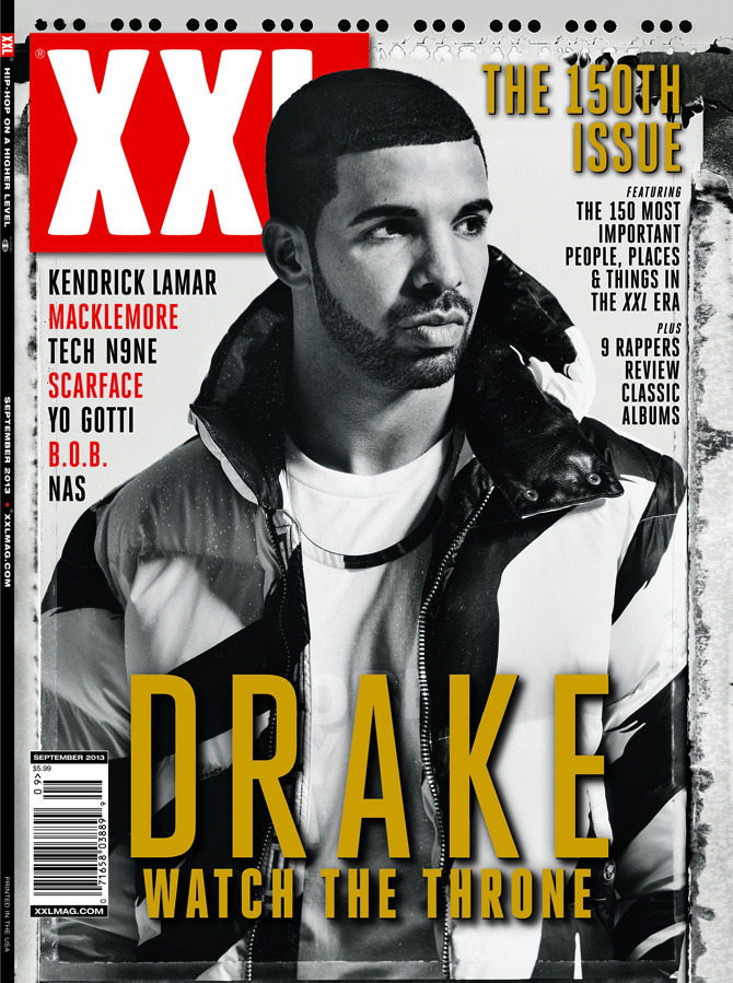 budzik:  Drake Covers XXL Mag’s 150th Issue 