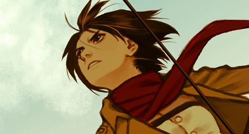 maariamph:   Ended up putting more effort to this than planned! In any case, Mikasa love <3  