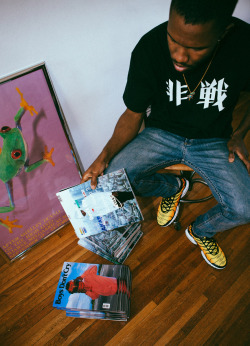 awkwardnigerian:frankocean:“I got two versions.