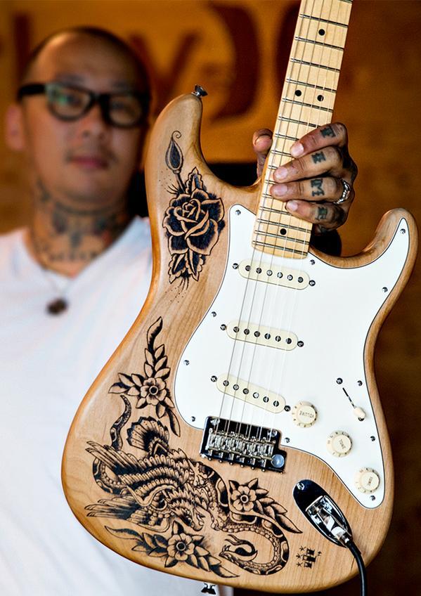 pukablu:  &ldquo;This Friday, Hurley and Fender present ‘Strat: 60 Years of