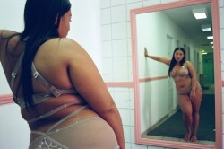 avoidant-lesbian:  doitsoftly:  Paloma Elsesser, Lonely SS16 Campaign  Lord almighty 